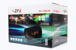 Car Speaker Subwoofer ZX 12 CM 1200W