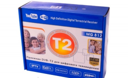 Тюнер T2 з DVB MG-812 40(шт.ящ)