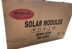 Сонячна панель WX-45000 2(шт.ящ)