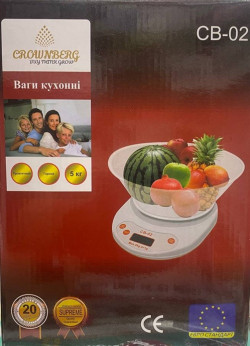 Ваги кухонні СВ-02 24(шт.ящ)